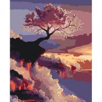 Картина по номерах Повітряне дерево 40х50 см Origami LW727