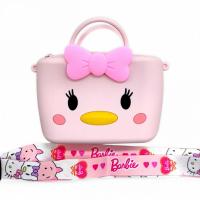 Сумочка силіконова Качечка (12,5 см) рожева MIC C68082