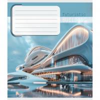 Зошит учнівський "Архітектура" 036-570090K-5 в клітинку, 36 аркушів