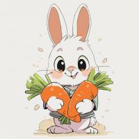 Картина за номерами Чудовий кролик 30х30 см Art Craft 15592-AC