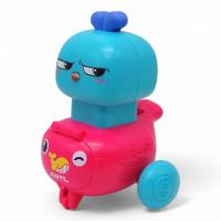 Машинка заводна Звірятко, зі свистком (червона) MIC HC230