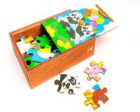 Дерев'яні пазли Панди, 35 ел Tatev 1211