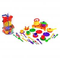 Набір посуду (34 предмета) Юника 1047