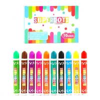 Крапкові маркери 10 кольорів, в коробці MIC C35509