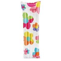 Матрац надувний пляжний "Квіти" 59720-7, 183 x 69 см