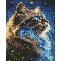 Алмазна мозаїка Магія космосу 40х50 см Ідейка AMO7928