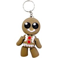 Брелок 3d друк ЧОЛОВІЧОК-ПЕЧИВО (ВИД 1) , KEYCHAIN MIC KCHN090