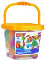 Конструктор у відрі, 134 деталі Wader 41340