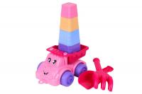 Набір для гри з піском, рожевий Технок 7051