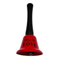 Дзвіночок довгий  LOVE 12,5 см (ЧЕРВОНИЙ) MIC PR1549