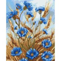Картина за номерами "Волошки" 13127-AC 40х50 см