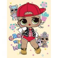 Алмазна мозаїка "L.O.L. Surprise! SWAG" AML1196, 15x20 см