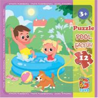 Пазли Дитячий майданчик , 12 елем. (21х20 см) Gtoys LX02