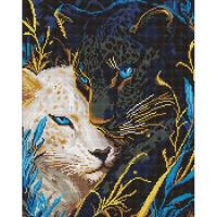 Алмазна мозаїка Інь Янь 40х50 см Ідейка AMO8240