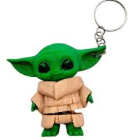 3D Брелоки HERO BABY YODA Star Wars / ЙОДА МАЛЕНЬКИЙ Зоряні війни, Keychain, 3D друк OYTOY 04001100
