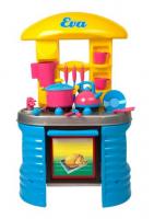 Кухня з посудом (блакитна) Kinderway KW-04-404