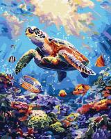 Картина за номерами - Морський спокій ©art_selena_ua, 40х50см Ideyka KHO6660