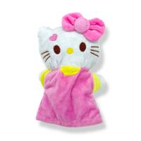 Мʼяка іграшка-рукавичка Кітті(25см) (РОЖЕВА) kidstoys 656