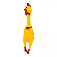 Гра антистрес Півень / Курка, пискавка, в сітці, ЦІНА ЗА 1 ШТУКУ MIC F43709