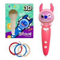 3D ручка Стіч (РОЖЕВИЙ), для створення 3D малюнків та моделей MIC 3Dpen