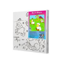 Дитячий набір для розпису Цифра 3, 25х25 см Riviera Blanca КА-114