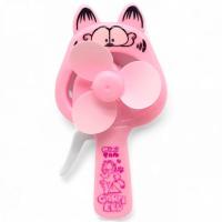 Ручні дитячі вентилятори Гарфілд 15 см (РОЖЕВИЙ) MIC KA-23-2009
