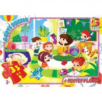 Пазли Вчимося з задоволенням: Дитячий садочок, 35 ел Gtoys GF09