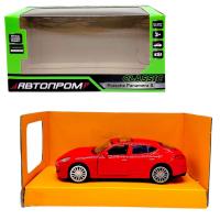 МАШИНА АВТОПРОМ (металева) Porsche Panamera S (ЧЕРВОНА) Автопром 10023