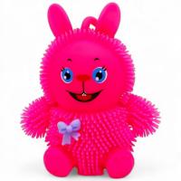 Іграшка-світяшка “Зайчик Кошлатик”, малинова MIC KA-23-368