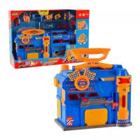 ПаркінгСТО з метал.машинками (2шт.)та аксес.батар.муз.світ.кор.44*12,5*33 см. Snapkid SK-599SB