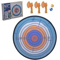 Дартс Axe Throwing 2 мʼячика, 3 сокири, 56 см, на липучках JINBAO TOYS JB6109A