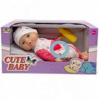 Пупс 30 см, з аксесуарами (РОЖЕВИЙ) senyibebe SY041-5/SY041-4/SY041-3