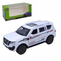 Машинка металева Автопром: Nissan позашляховик (білий) Автопром AP74181