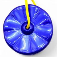 Гойдалка дитяча, (діаметр - 28 см; максимальне навантаження - 40 кг), синя Bamsic 7003