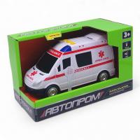 Машинка Швидка допомога із серії Автопром, світло, звук Автопром 7994