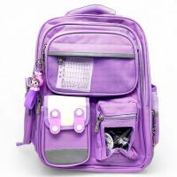 Рюкзак шкільний Sanrio/Санріо. Kuromi/Куромі, 31×41×15 см (БУЗКОВИЙ) MIC C72850