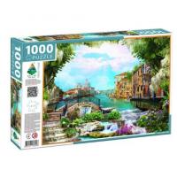 Пазли Стародавні будинки, 1000 елементів, 66 х 48 см Київська фабрика іграшок 84948