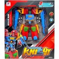 Робот-трансформер Knight, синій+червоний Zhi Jia 899-69