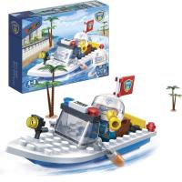 Конструктор Поліцейський катер (58 елем) BanBao 7019