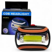 Ліхтарик світлодіодний налобний (3 батарейки AAA) розмір 7х6х5 см MIC CH-2016-COB