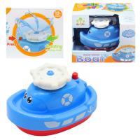 Пластикова іграшка для ванної Кораблик, синій Sunlike SL87002