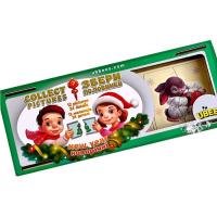 Деревʼяний пазл Половинки: Тварини Ubumblebees ПСД238