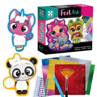 Набір для творчості  Foil Art. Чарівні тваринки (укр) Vladi Toys VT4433-10
