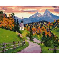 Картина за номерами "Осіння тиша" Ідейка KHO2874 40х50 см