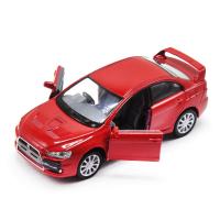 Машинка KINSMART Mitsubishi Lancer Evolution X (червона) Kinsmart KT5329W