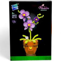 Конструктор Flowers (296 дет), зібрана конструкція - 29,5х16 см Zuanma 116-16