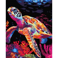 Картина за номерами "Фантазія черепахи" BSB0017, 40х50 см