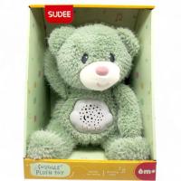 Нічник мʼякий Ведмедик (світло, мелодії, шум) Sudee D1031/1032/1037