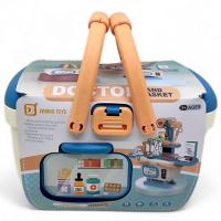 Набір лікаря, кошик-столик, 30 елементів Zeming Toys 8129