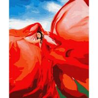 Картина за номерами Жінка у червоному  Brushme PGX37565